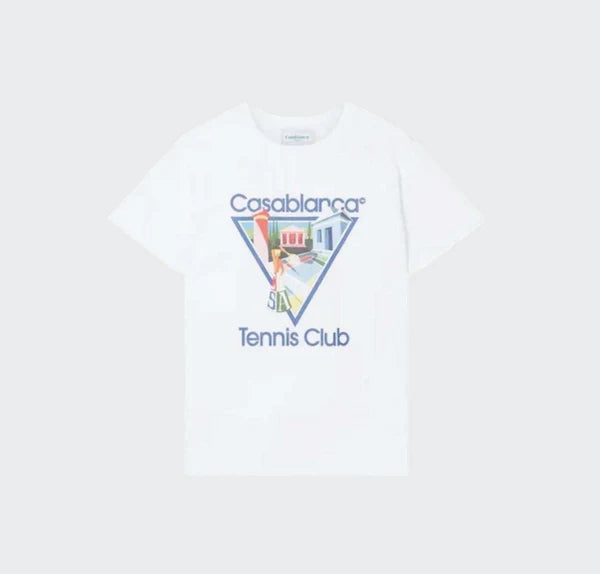 T-Shirt Casa - blanc/bleu